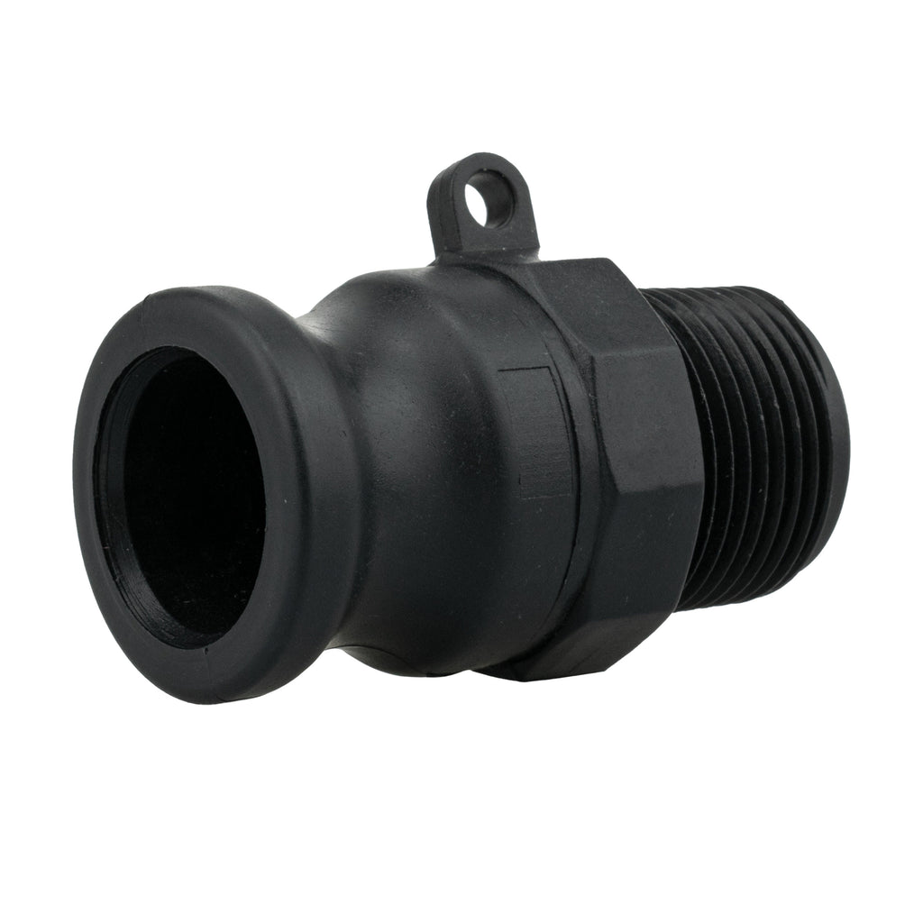 Type E Camlock Pipe Connector, 3/4"-1