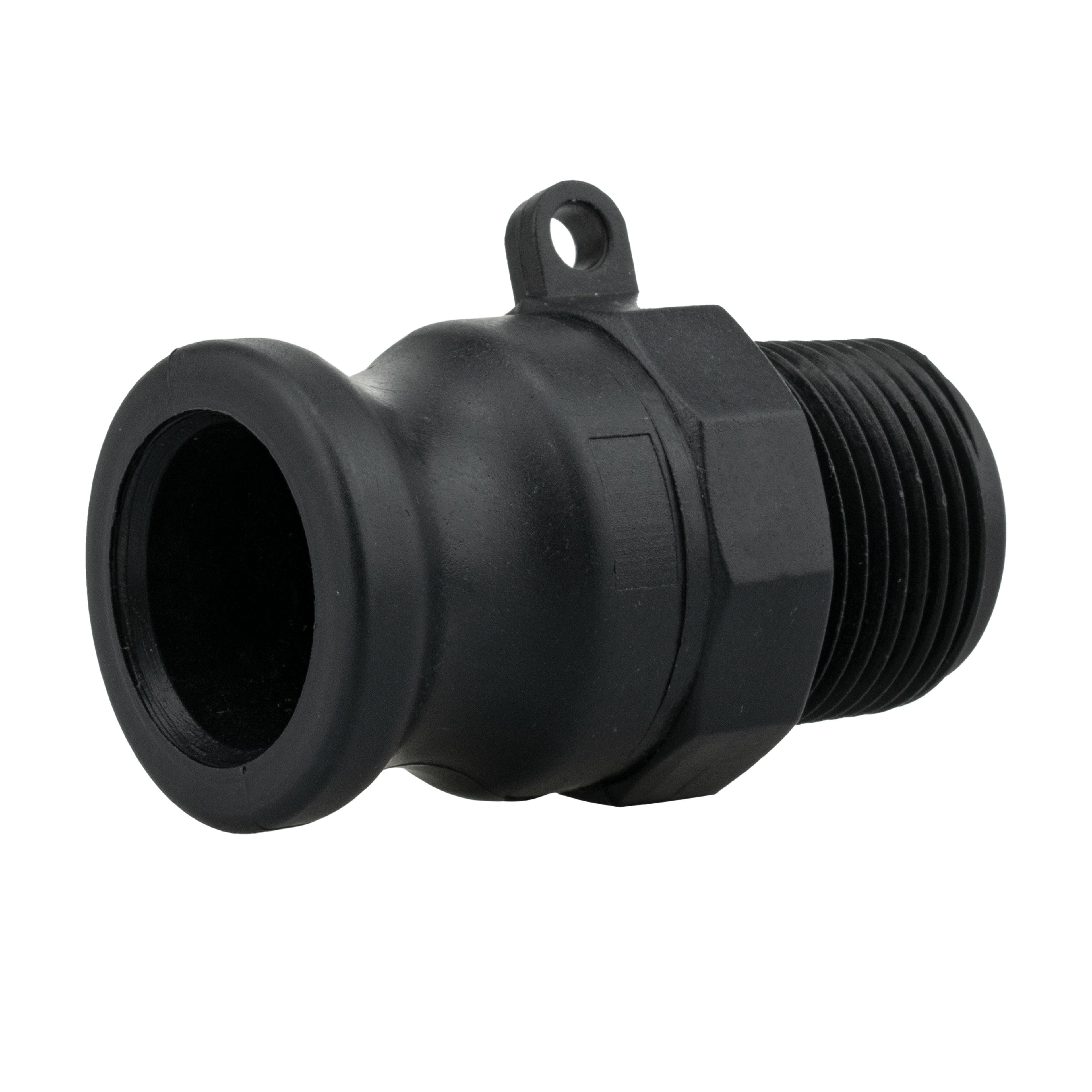 Type E Camlock Pipe Connector, 3/4"-1