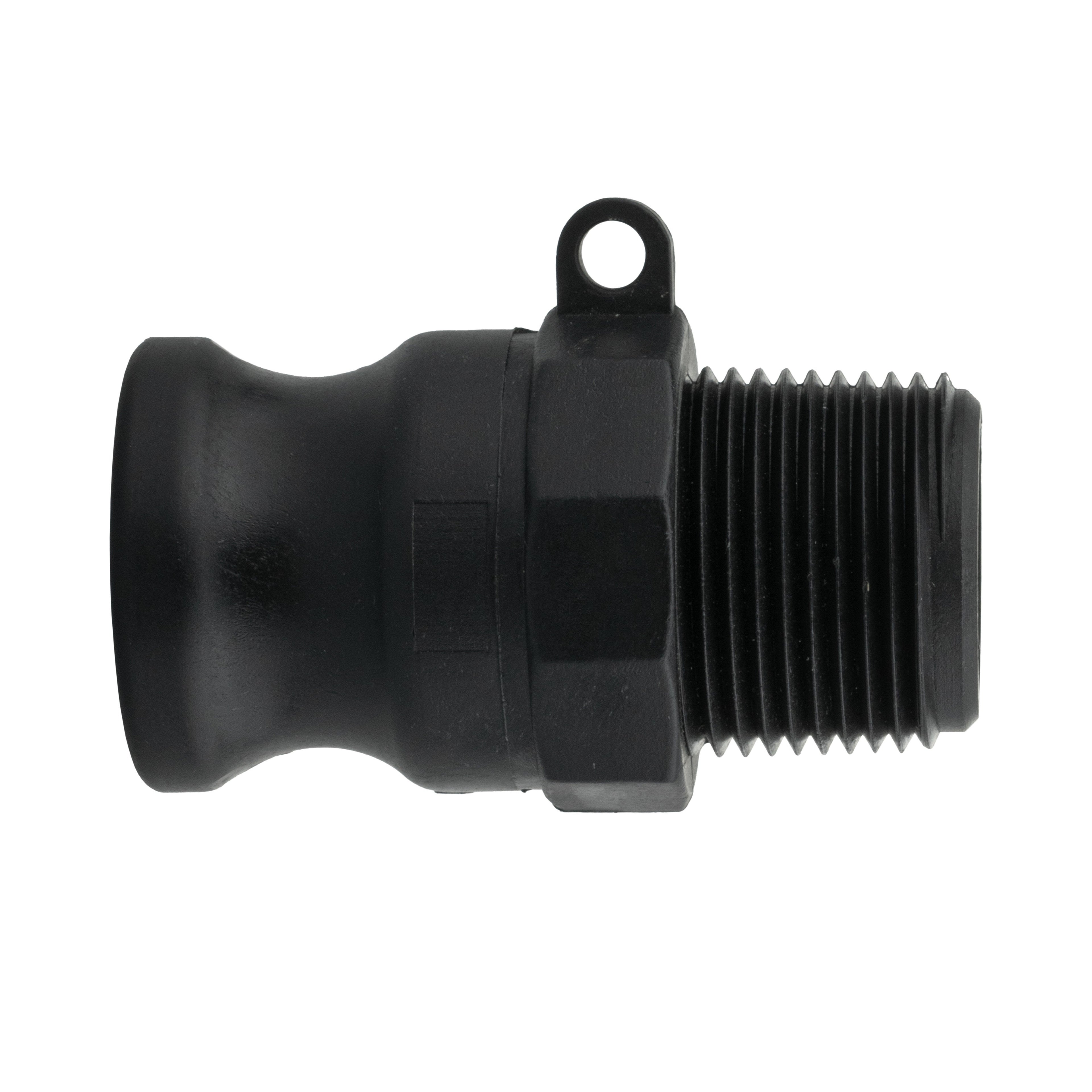 Type E Camlock Pipe Connector, 3/4"-2