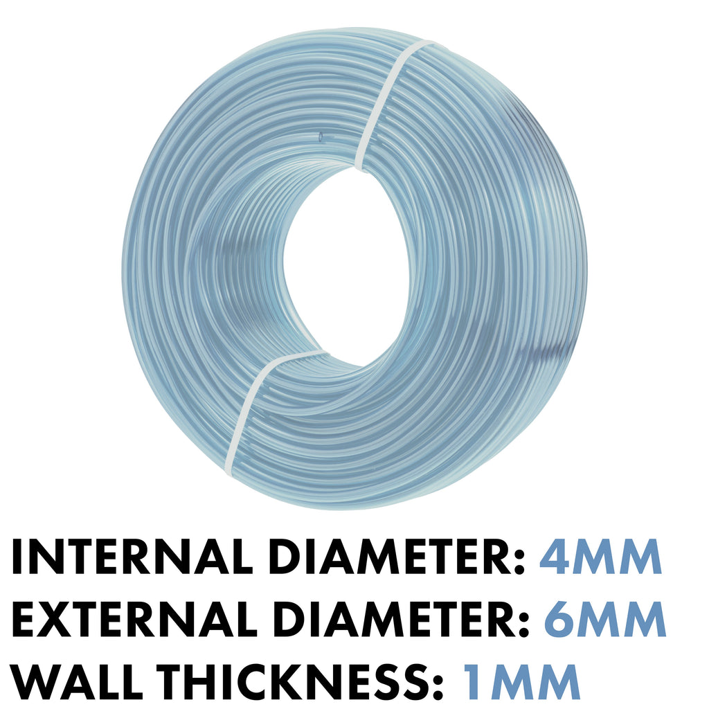 Clear PVC Pipe 4mm*6mm Pipe and Water Fitting Garden Water Connector