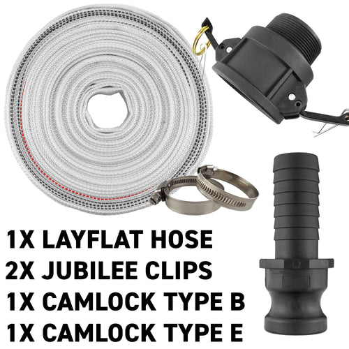 8-24 BAR Lined Lay Flat, Kit J