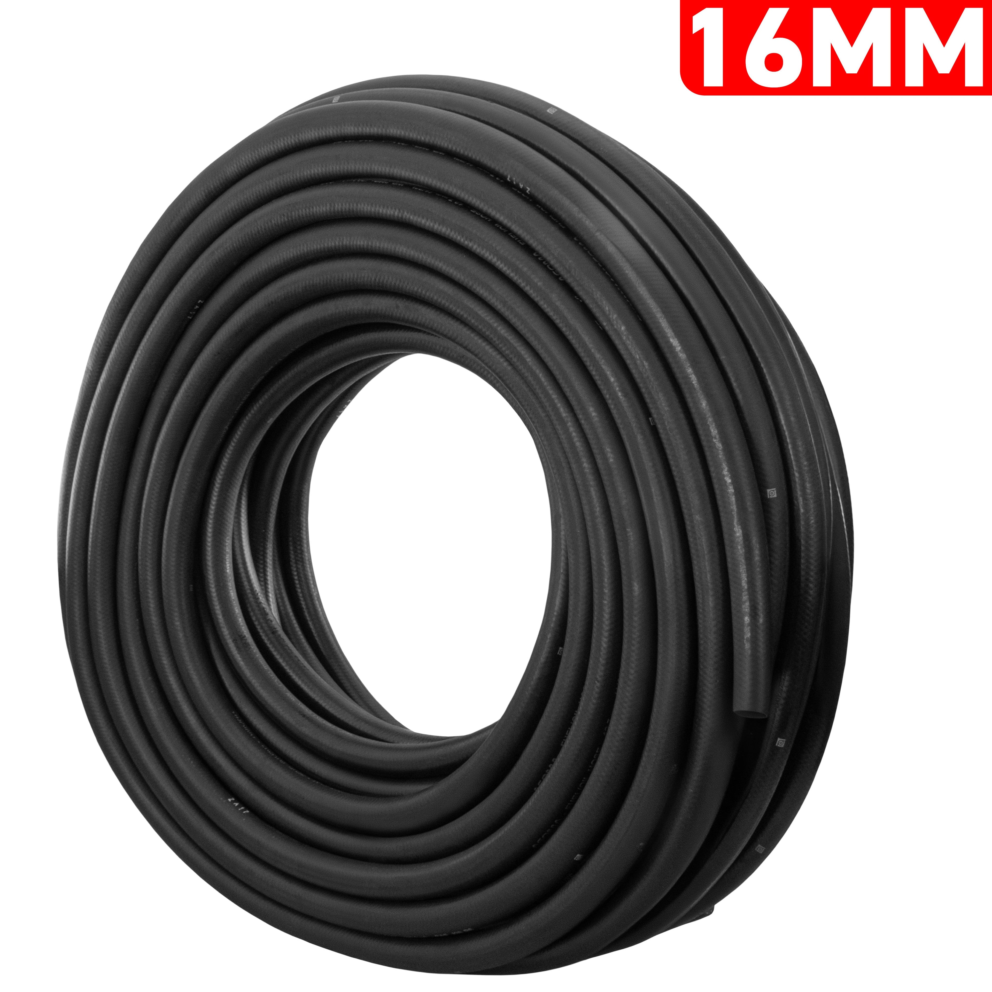 16mm Braided Rubber Heater Hose, SAE J20 R3-4