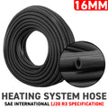 16mm Braided Rubber Heater Hose, SAE J20 R3-0