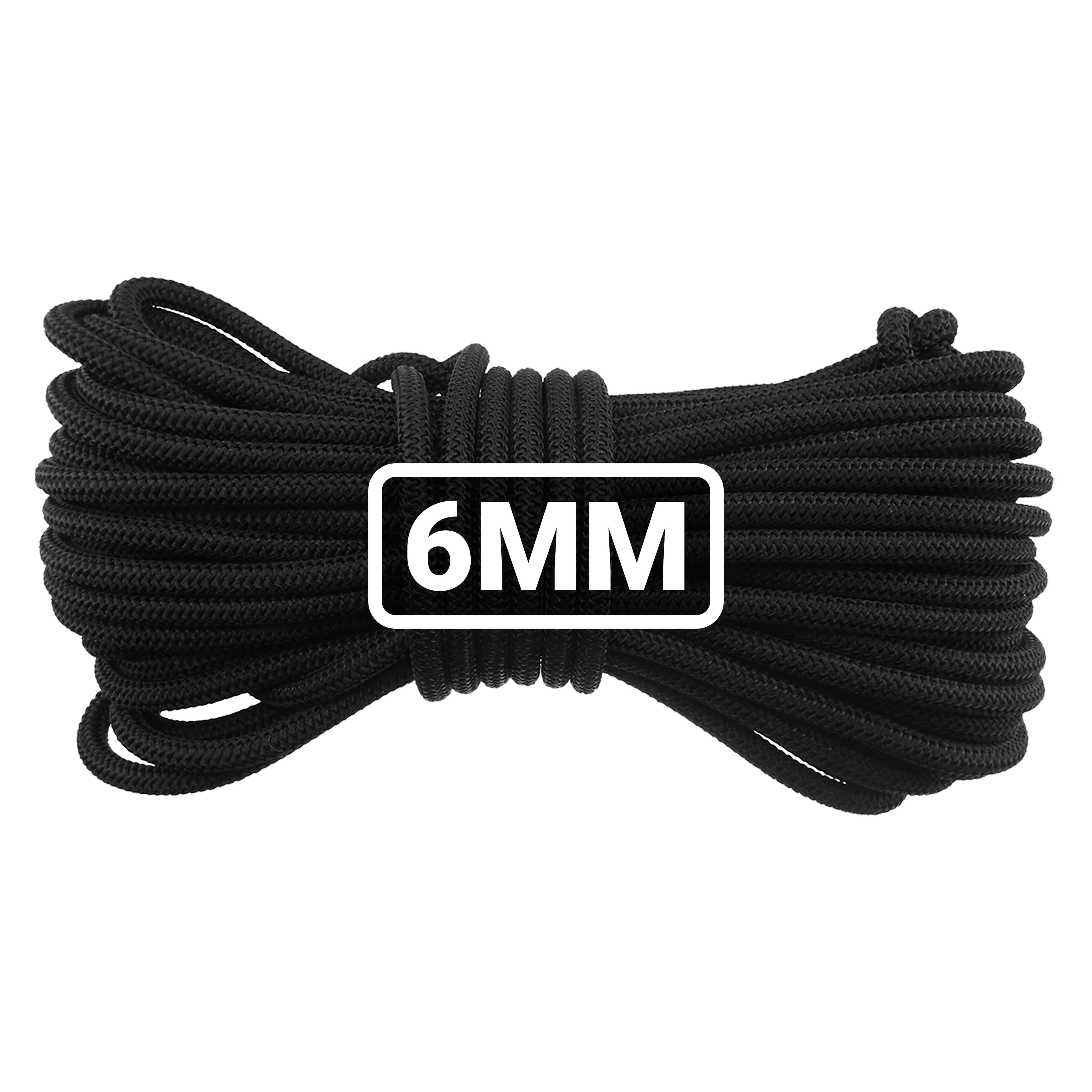 Clear M-Grade Tarpaulin with 10m of 6mm Bungee Rope and 10 x Screw Type Tarp Clips