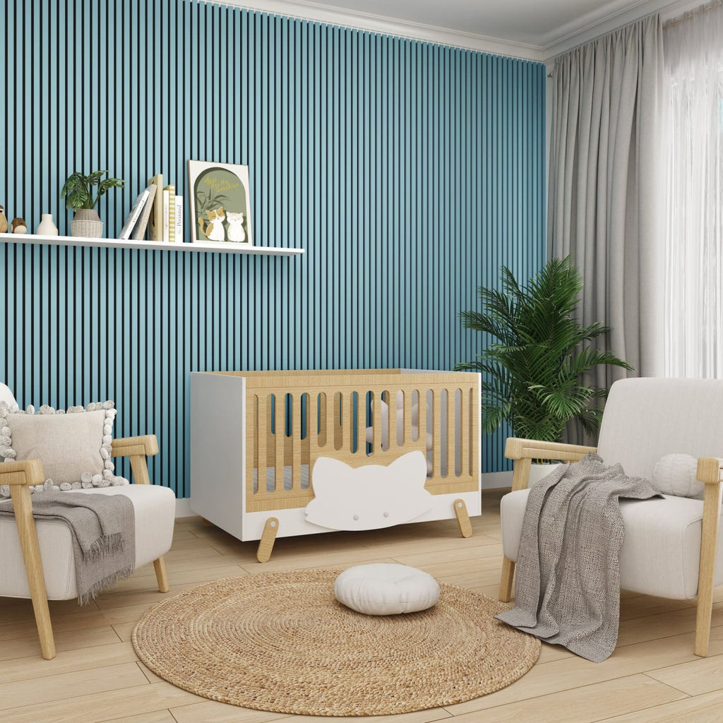 Acoustic Wall Panels in Baby Blue with Black Backing-0