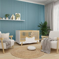 Acoustic Wall Panels in Baby Blue with Black Backing-0