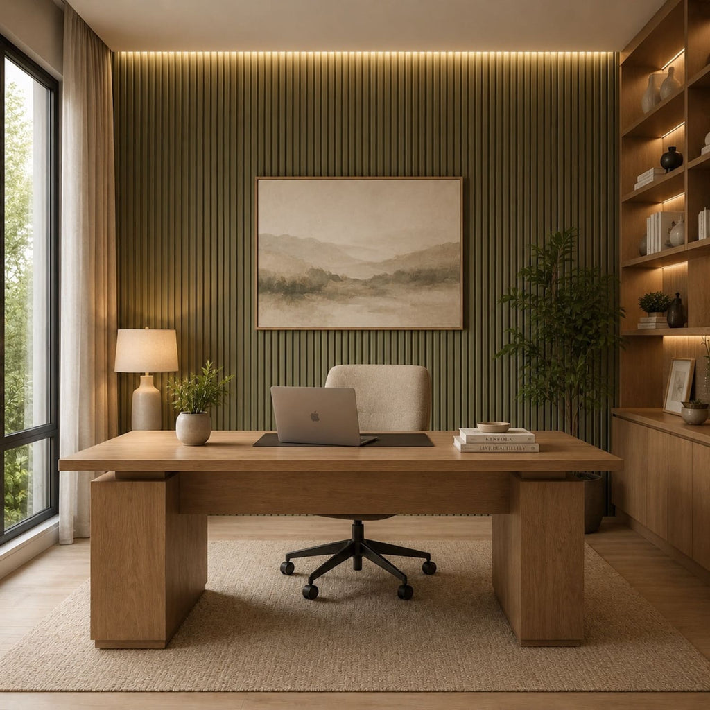 Acoustic Wall Panels in Vintage Sage Green with Black Backing-0