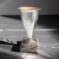 Repurposed Vintage Silver Trophy Cup Candle - Smoky Earl-0